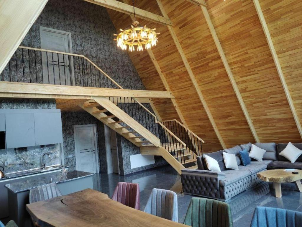 Qafqaz Wood Chalet Gabala Exteriör bild