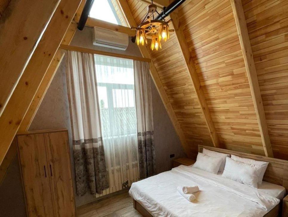 Qafqaz Wood Chalet Gabala Exteriör bild