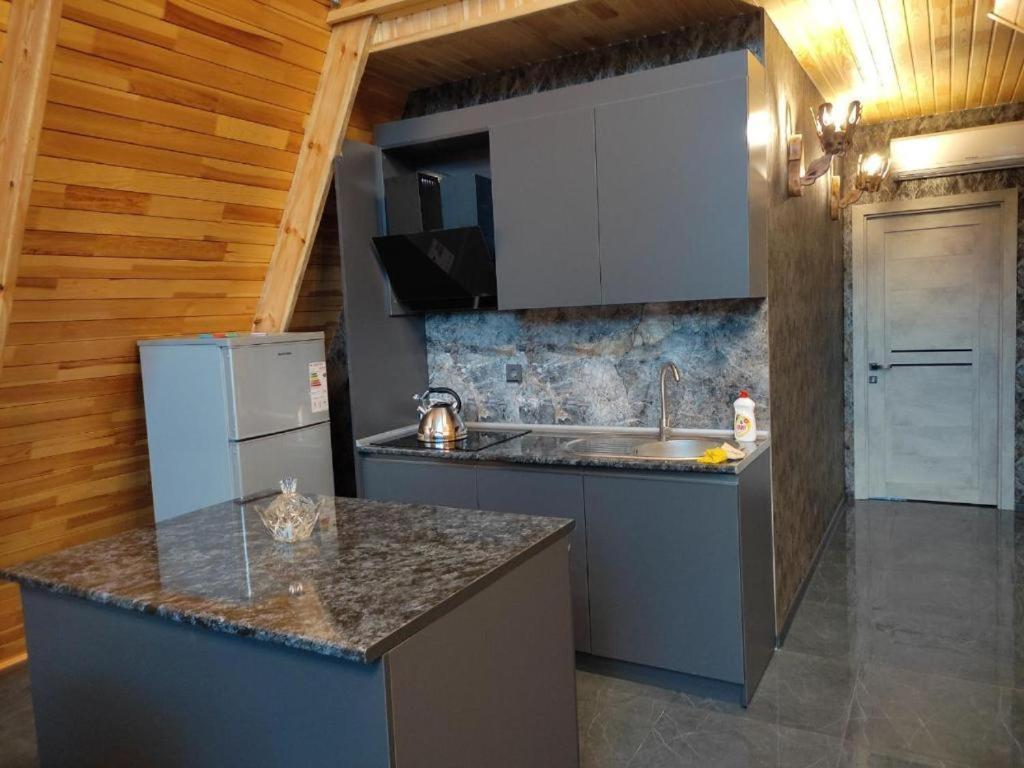 Qafqaz Wood Chalet Gabala Exteriör bild