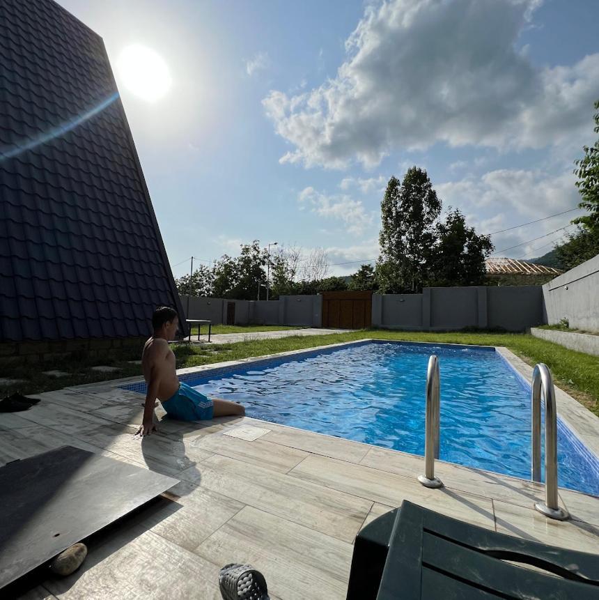 Qafqaz Wood Chalet Gabala Exteriör bild