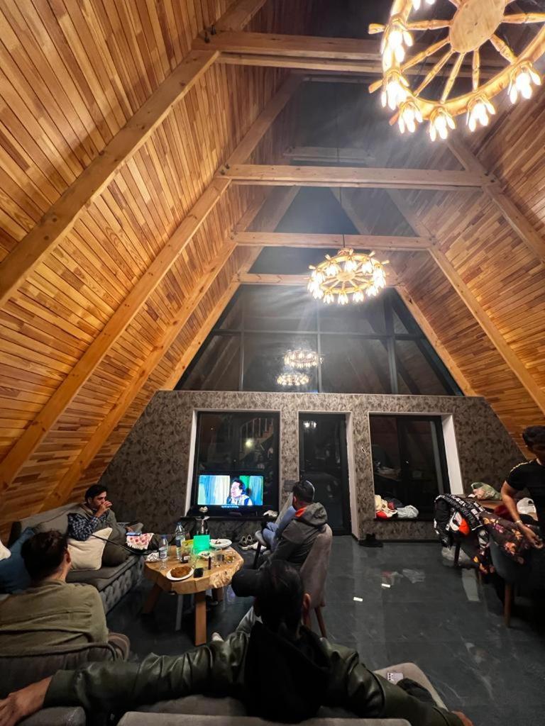 Qafqaz Wood Chalet Gabala Exteriör bild
