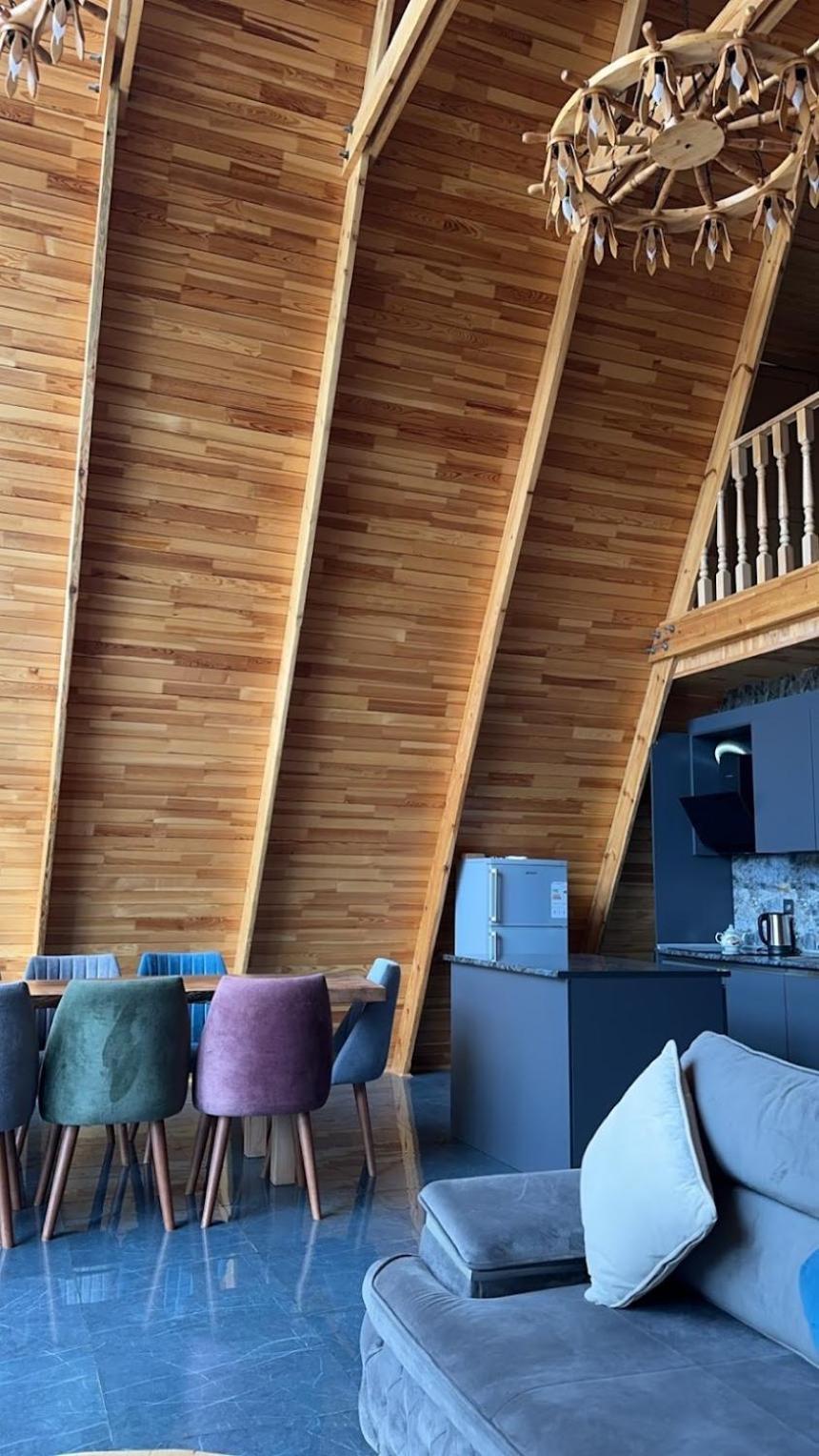 Qafqaz Wood Chalet Gabala Exteriör bild