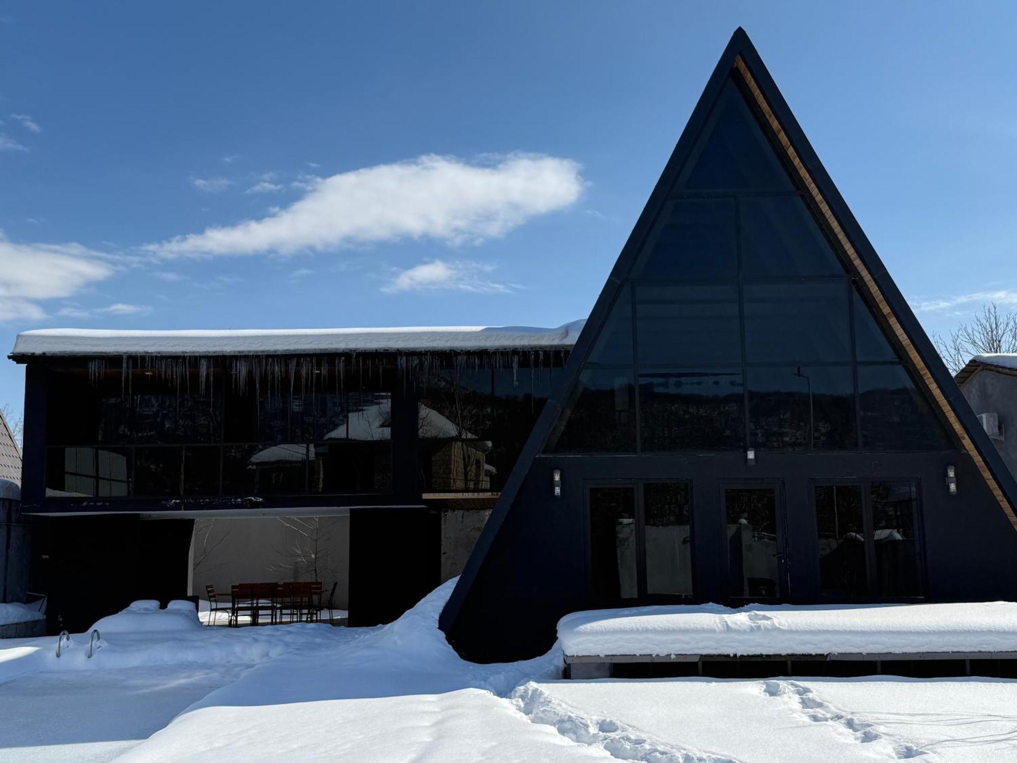 Qafqaz Wood Chalet Gabala Exteriör bild